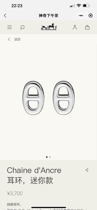 Hermes Earring 12lyh44